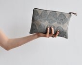 LARGE FLAT POUCH - stones - bookhouathome