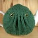 Cthulhu Tea Cosy - a warm and fuzzy sweater for your teapot - You choose color and eyes