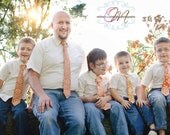 Matching Father & Two Son Neckties - Choose from any of the listings in my shop