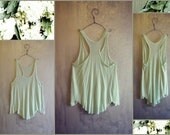 Semi sheer Mermaid Racerback Tank Spring 2013