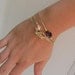 Love Bracelet, All You Need is LOVE Bangle Bracelet, Gold Love Jewelry, Bridesmaid Gift Idea, Bridesmaid Gift Sets, Gold Love Charm Bracelet