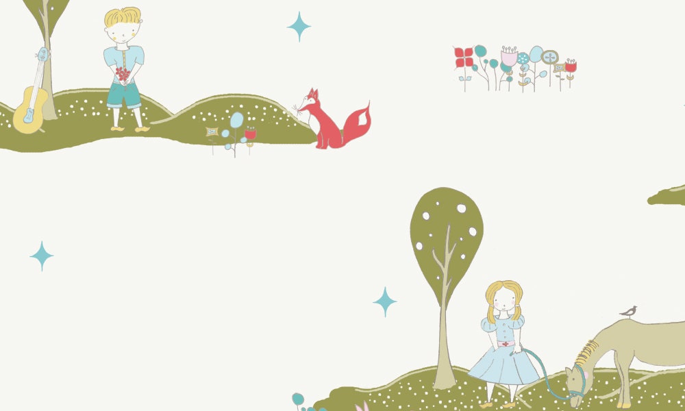 Meadow Stroll from Storyboek Two by Jay-Cyn Designs for Birch Fabrics- Half Yard