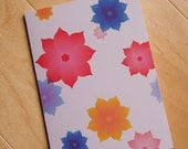 Faded Blossoms Flower card