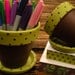 Hand Painted Flower Pot - Teacher Gift