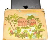 iPad Sleeve with Zipper - Hawaiian Print