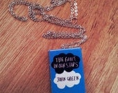 A Fault in our Stars Locket - Book Pendant