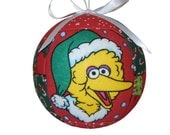 Sesame Street Quilted Kimekomi Christmas Holiday Tree Ornament