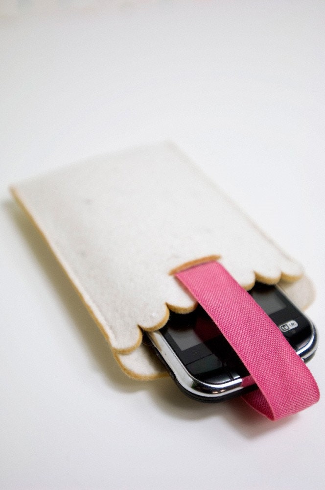 thick felt mobile phone case