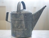 old zinc watering can - sadieolive