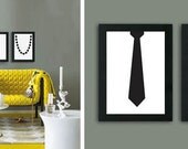His and Hers Framed print SET 8 x 10