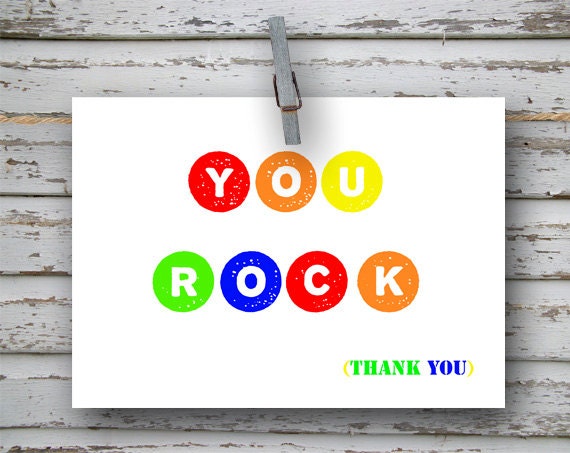 rock thank you