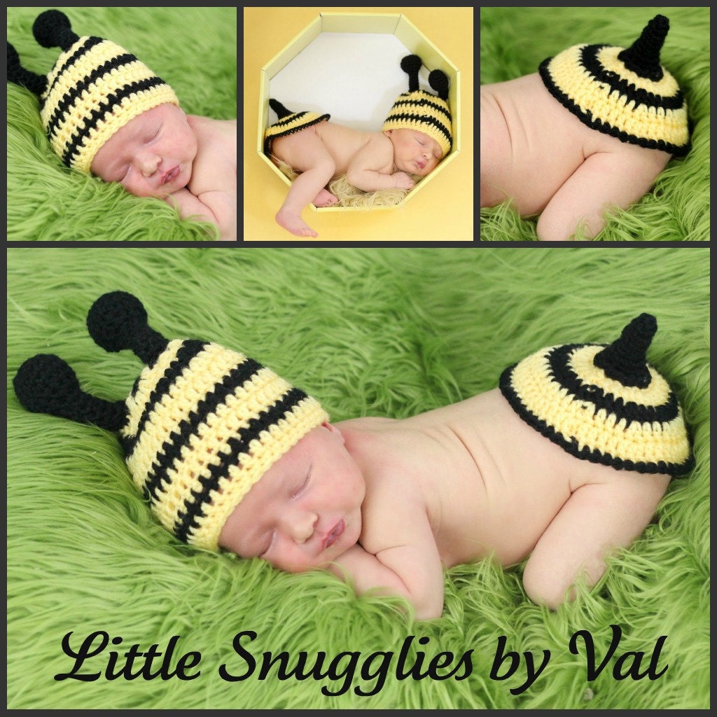 On Sale Now LSBV Honey Bee Photo Prop Set Size Newborn-6 months