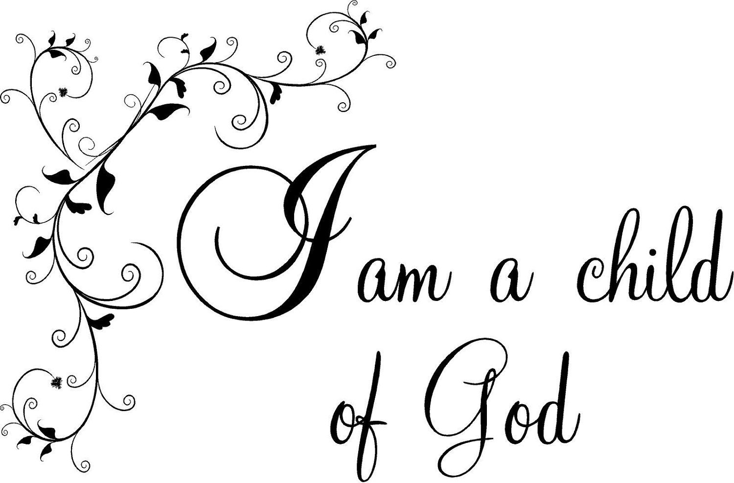 im a child of god coloring pages - photo #27