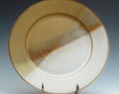 Handmade Pottery Dinner Plate - Choose Your Glaze Color and Style
