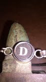 D typewriter key bracelet