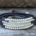 Silver Chic Double Wrap Bracelet