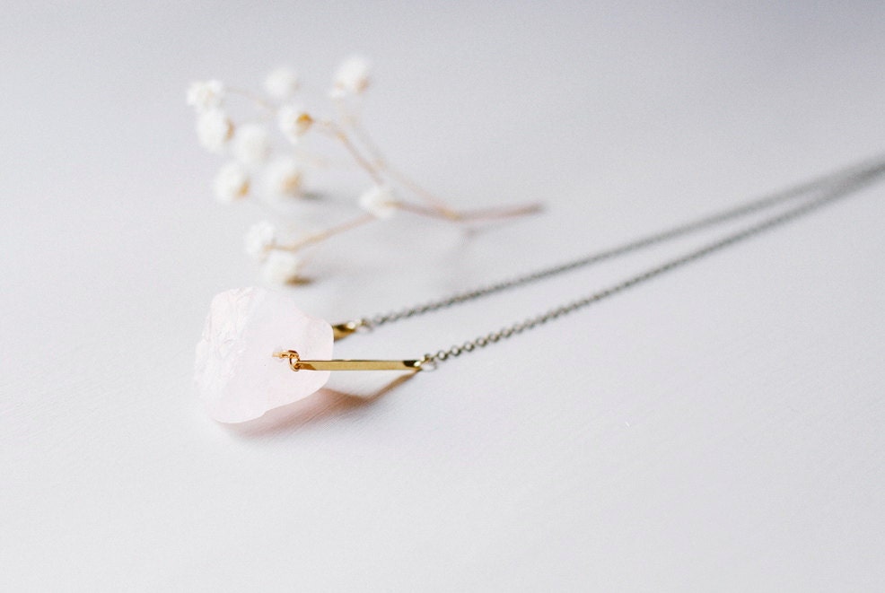 Rose Quartz necklace