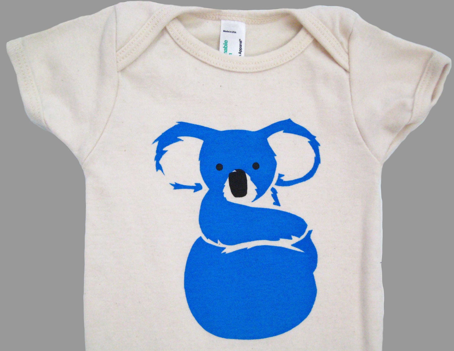Koala Onesie Organic Cotton