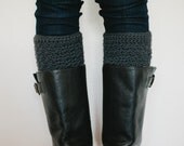 Boot cuff, boot accessories, boot topper, leg warmer, boot socks, spring, winter, blue, gray, spring, mothers day