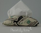 Money Travel Tissue Cozy, Stocking Stuffer, Teacher Gift