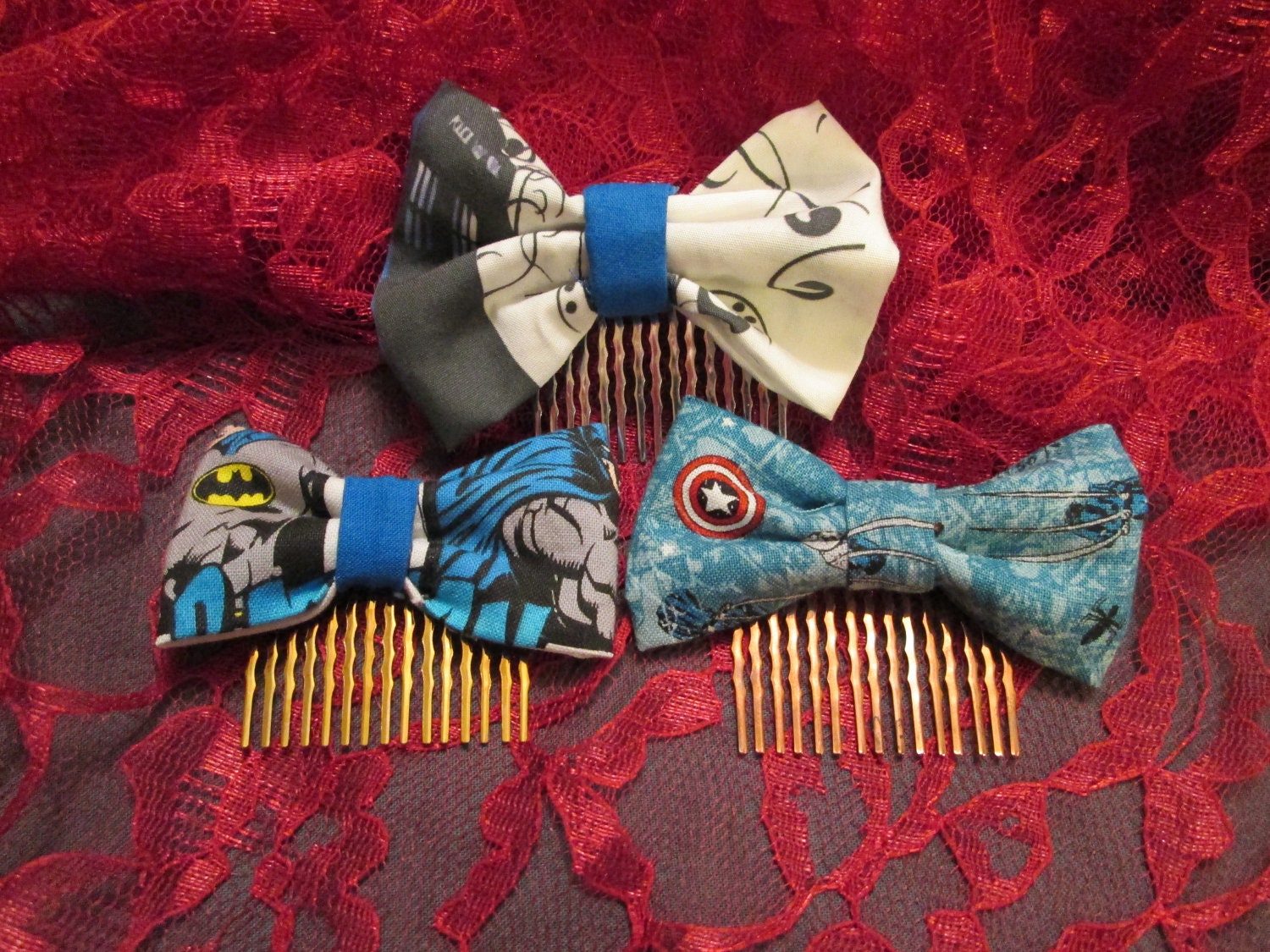 Hair Comb with Bow