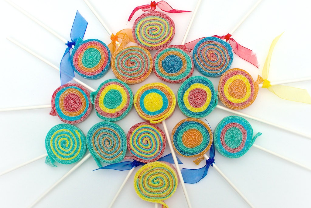Confetti Sour Lolli's - 12