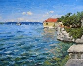 Landscape Painting Print - Lake Constance (Southern Germany) - 11" X 14" Giclée