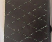 Hand Stitched Leather Embossed Compact Photograph Box