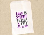 Custom Printed  Candy Buffet Bags
