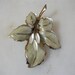 VINTAGE BROOCH, Leaf Brooch