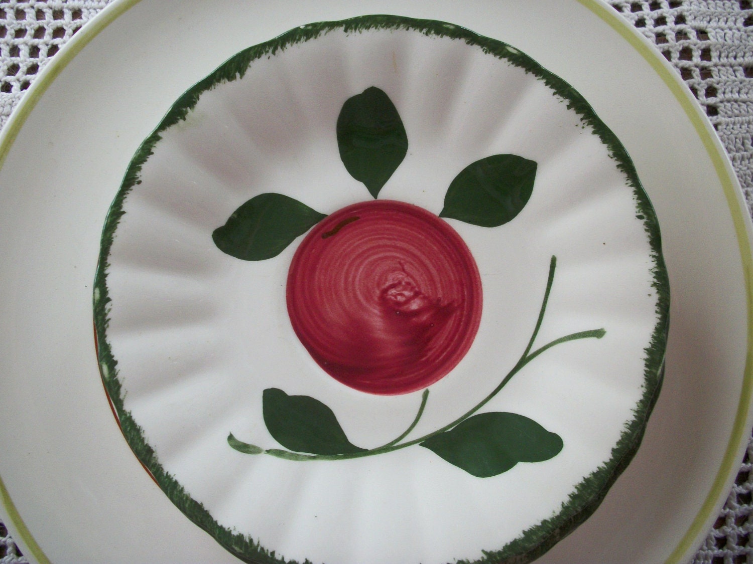 Southern Potteries Blue Ridge Plates and Saucers