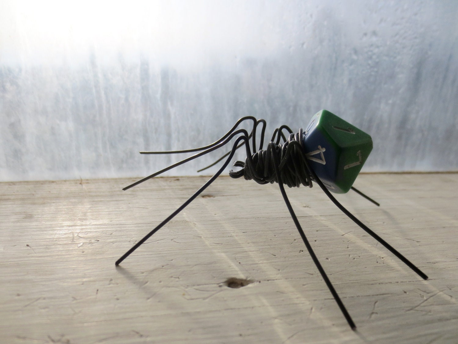 Mossy Green Dungeons and Dragons Dice Spider Is The Perfect Gaming "Pet"