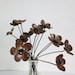 Rusty Metal Flowers Bloom Forever In Repurposed Rustic Bouquet
