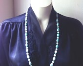 Seashore Beaded Vintage Necklace