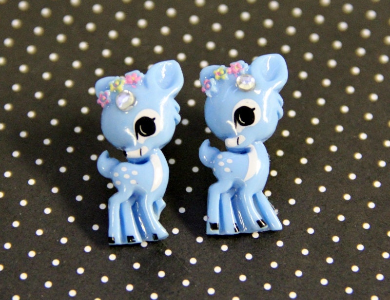 MORE COLORS - Deer Earring Posts