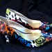 Hand Painted Leather Bill Blass pumps