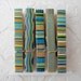 Clothespins - Set of 5 Decorative Hand Painted Bamboo Clothes Pin Clips - Many Practical Uses