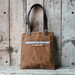 Waxed Canvas Reader: Spice, antique military leather, antique fabric.