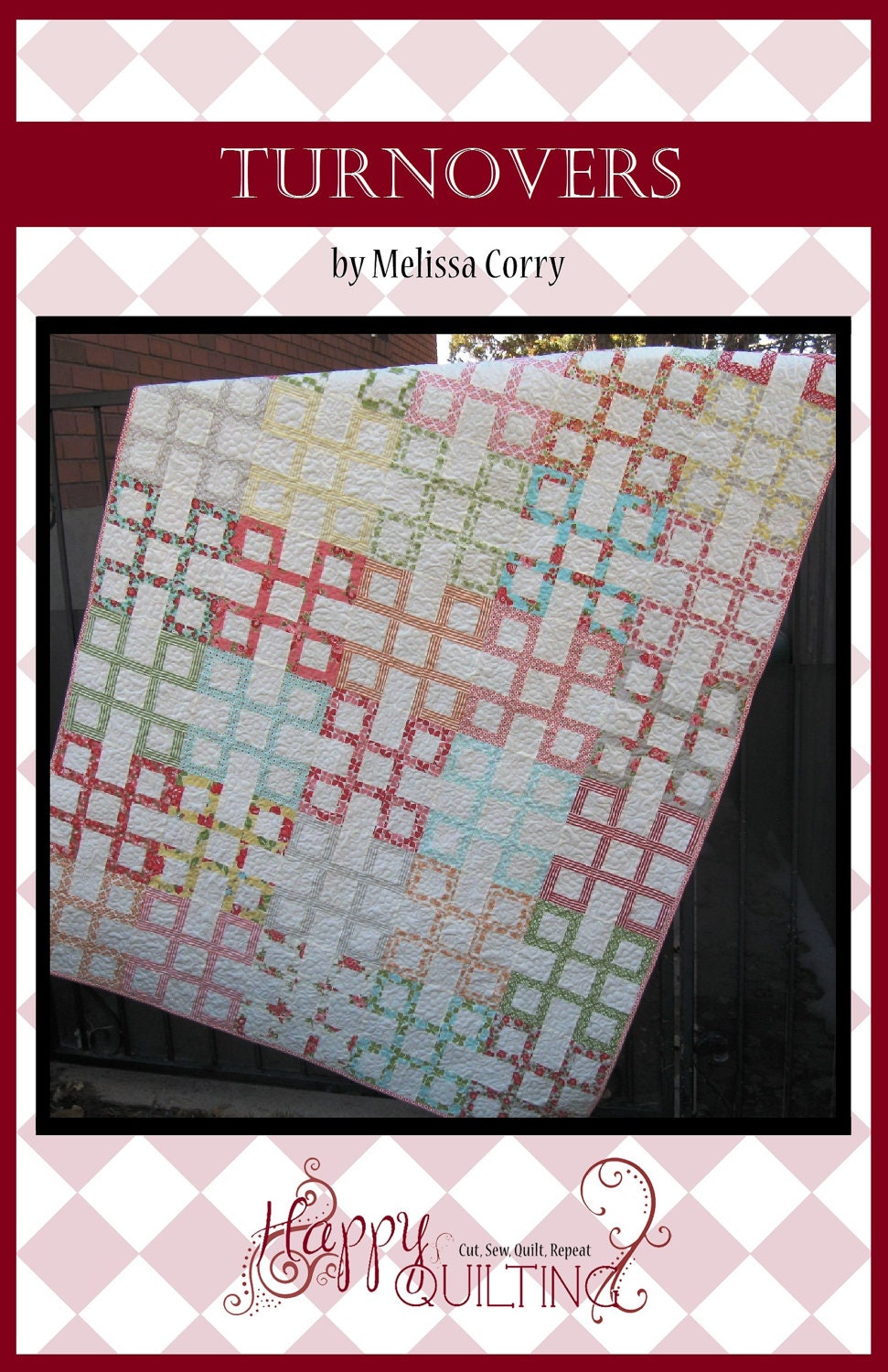 Turnovers - PDF Quilt Pattern with 4 size options