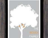 PRINTABLE DIY Custom Modern Family Tree