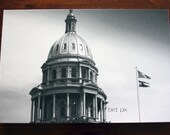 Colorado State Capitol Dome - 18 x 12 Canvas Gallery Wrap Fine Art Photography Print - Denver