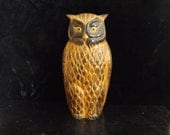 Vintage ceramic owl figurine