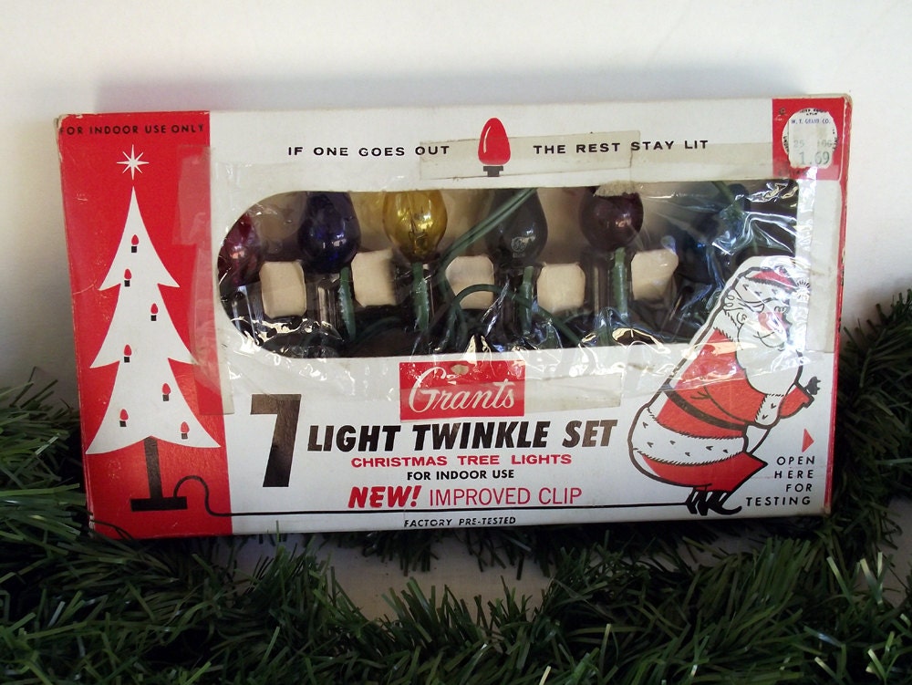 Vintage 7 Indoor Light Set IOB 1
