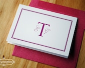 Personalized Notecard Set (Monogram)