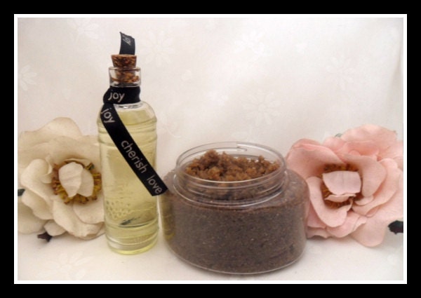 Aromatherapy Oil Set with Brown Sugar Scrub or Whipped Body Butter