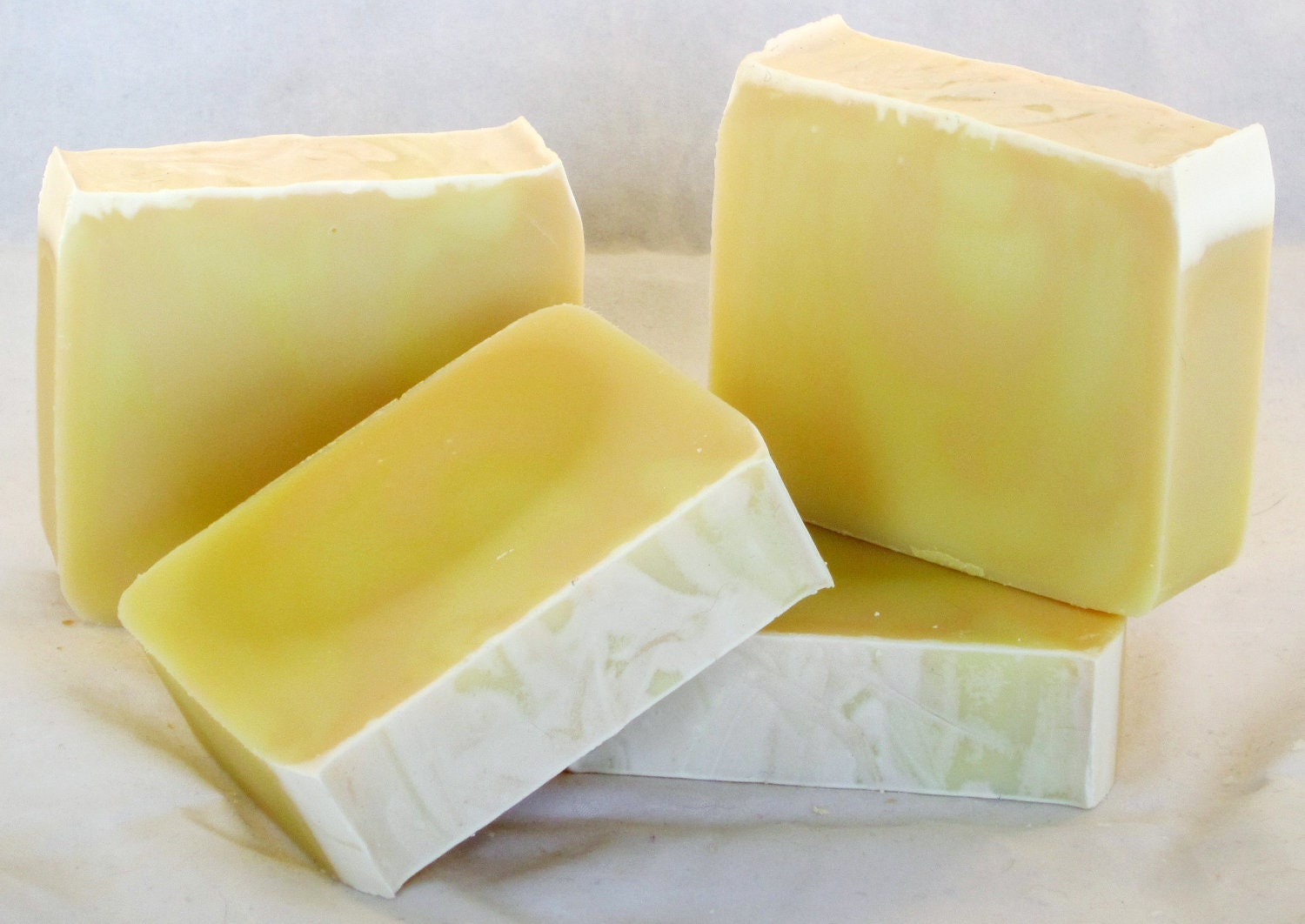 Handmade Soap Paradise, Lemon Lime Scented Cold Process Bar Soap 5oz