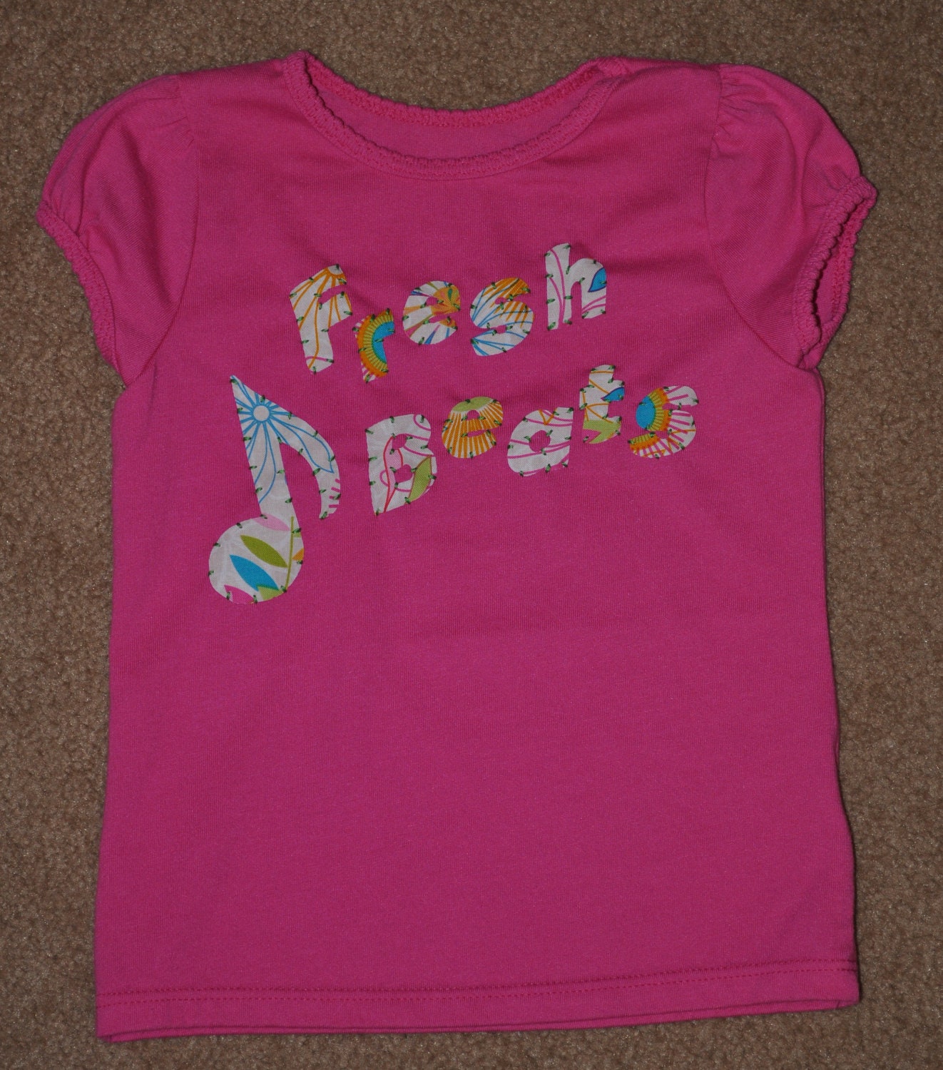 Custom Word or Phrase or Logo Applique Shirt for your Baby, Toddler or Child - YOU pick size and color combo