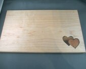 Hearts cutting board Wine & Cheese Board wedding gift parties hostess birthday party serving platter housewarming