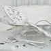 PERSONALIZED Hand Stamped Vintage Wedding Cake Fork & Server Set - Add Your Names and Wedding Date - Serve and Eat Your Cake In Style