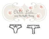 Ohhh Lulu Ruffle Thong PDF Sewing Pattern
